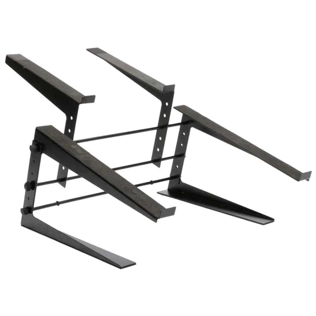 IBIZA SOUND SLAP190 DOBLE SOPORTE PARA PC PORTATIL Y MONITOR PARA RACK DJ
