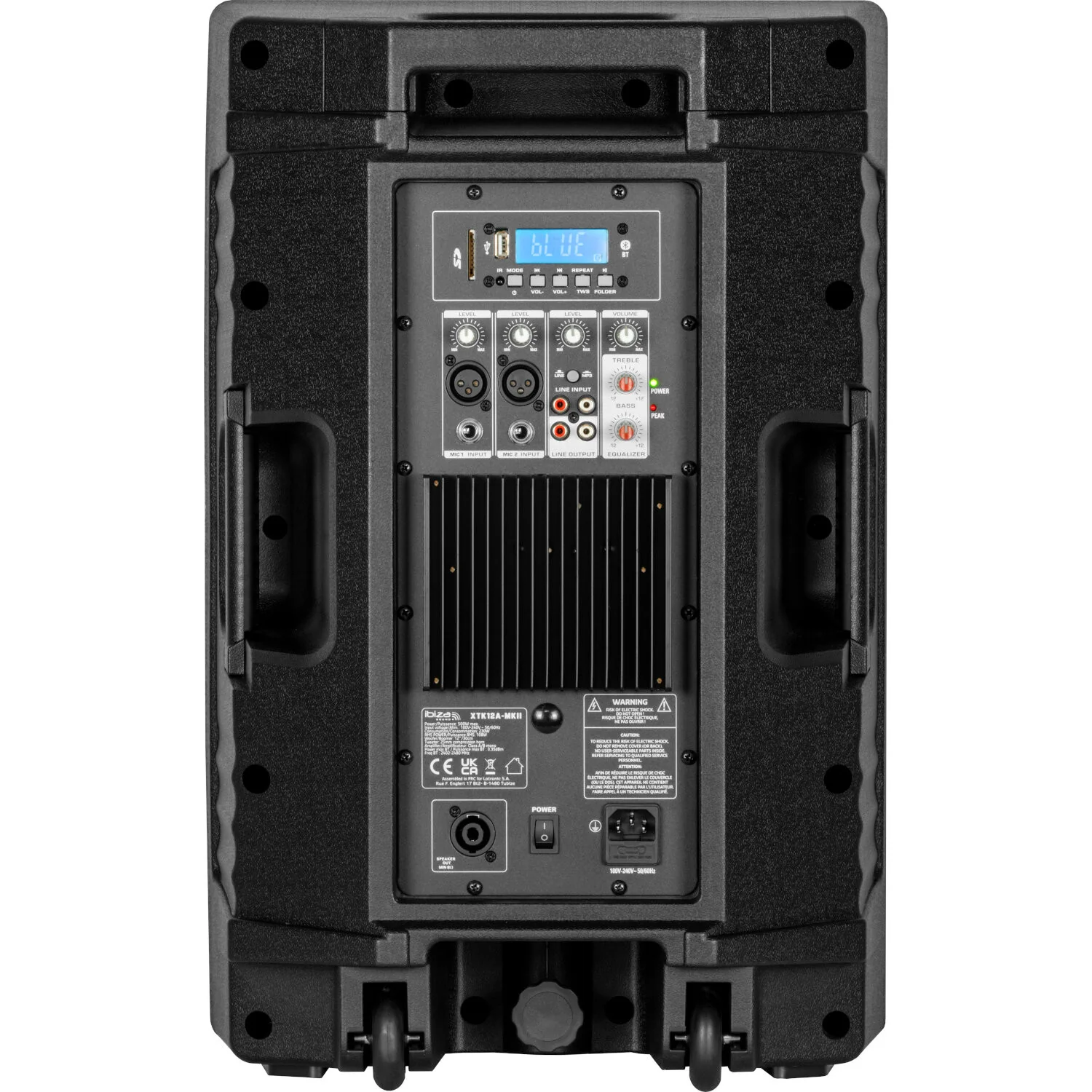 IBIZA SOUND XTK12A MKII ALTAVOZ ACTIVO 1X12 - Image 2