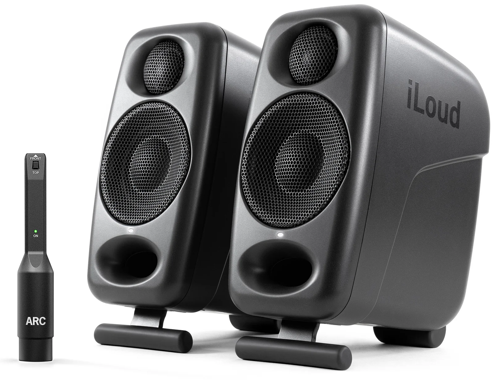IK MULTIMEDIA ILOUD MICRO MONITOR PRO 2X PAREJA MONITORES DE REFERENCIA CON MICROFONO ARC - Image 2