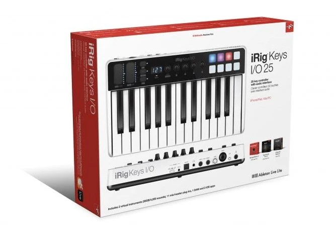 IK MULTIMEDIA IRIG KEYS IO25 TECLADO CONTROLADOR 25 TECLAS CON INTERFAZ DE AUDIO - Image 12