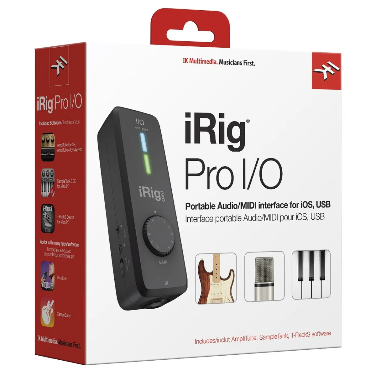 IK MULTIMEDIA IRIG PRO IO INTERFAZ AUDIO MIDI HD UNIVERSAL PARA IPHONE - Image 15