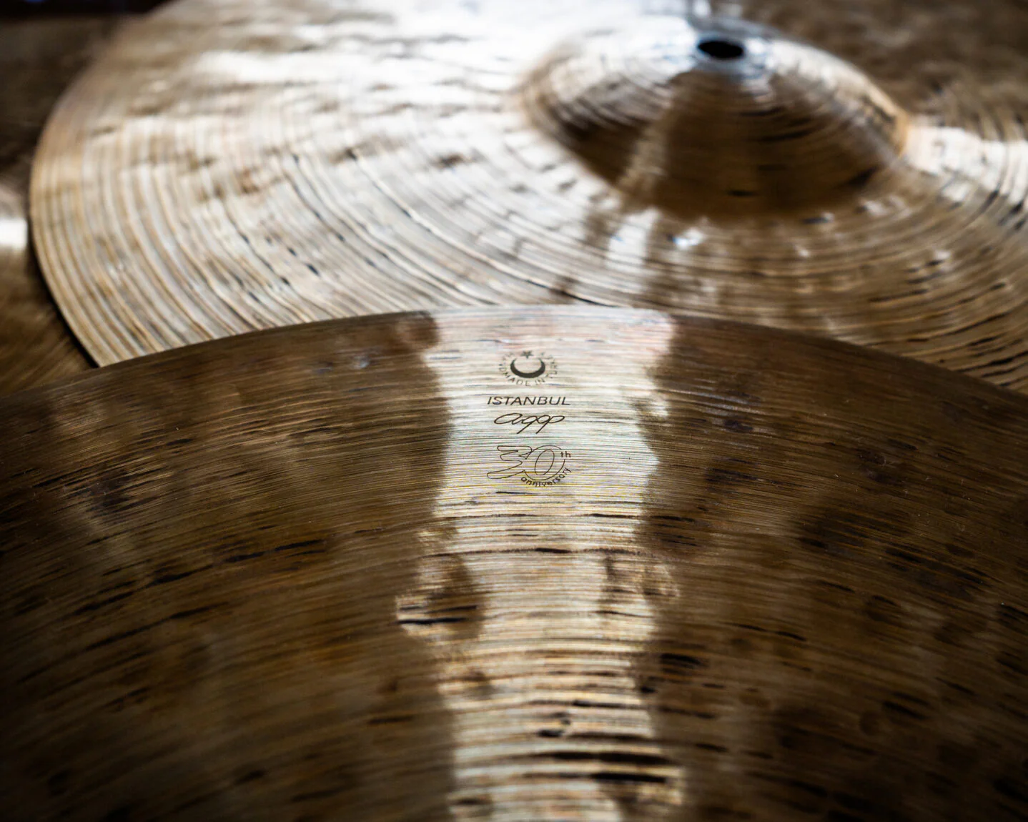 ISTANBUL AGOP 30TH ANNIVERSARY MEDIUM HI-HAT 14 PLATOS BATERIA - Image 3