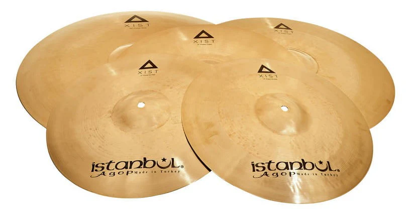 ISTANBUL AGOP SET 4 XIST BRILLIANT PLATOS BATERIA CON FUNDA. DEMO. - Image 2