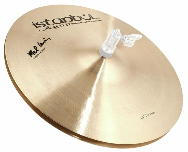 ISTANBUL AGOP SIGNATURE MEL LEWIS 1982 HIHAT 13 PLATOS BATERIA