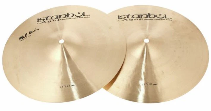 ISTANBUL AGOP SIGNATURE MEL LEWIS 1982 HIHAT 13 PLATOS BATERIA - Image 2