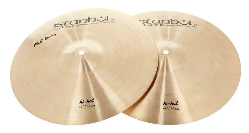ISTANBUL AGOP SIGNATURE MEL LEWIS HIHAT 14 PLATOS BATERIA - Image 2