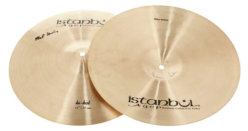 ISTANBUL AGOP SIGNATURE MEL LEWIS HIHAT 14 PLATOS BATERIA - Image 3