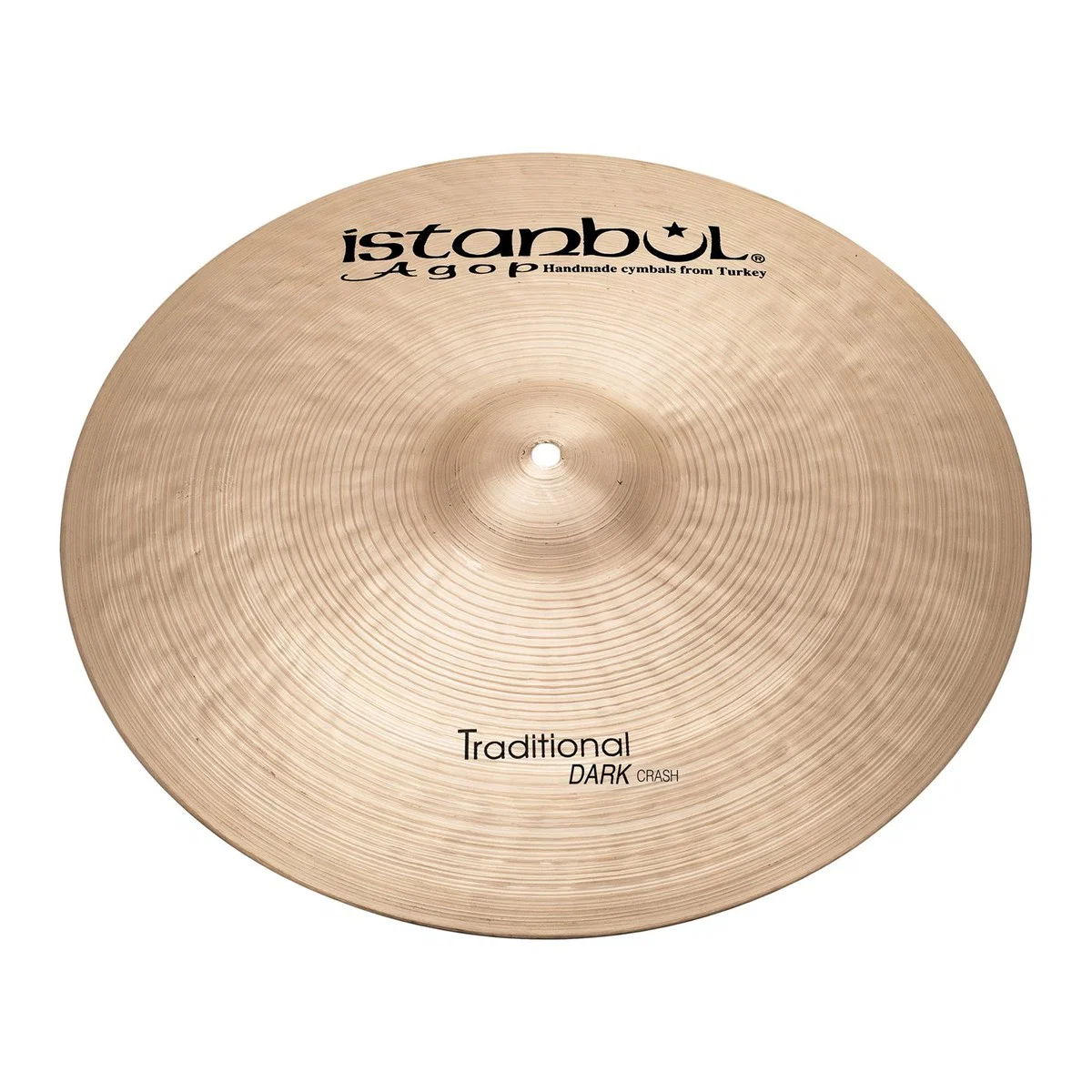 ISTANBUL AGOP TRADITIONAL DARK CRASH 17 PLATO BATERIA