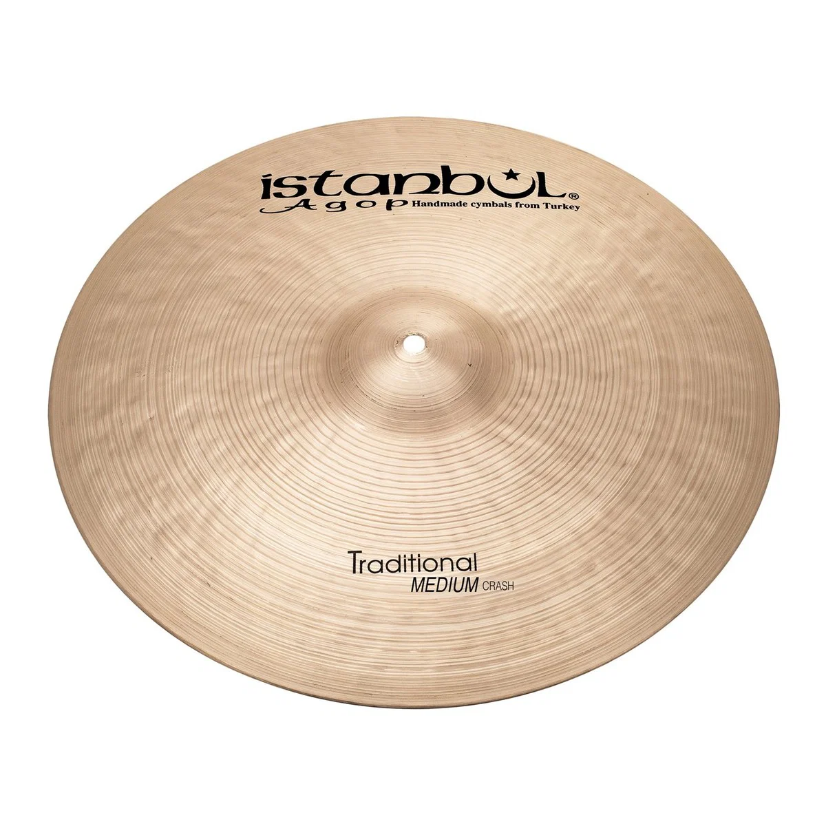 ISTANBUL AGOP TRADITIONAL MEDIUM CRASH 16 PLATO BATERIA