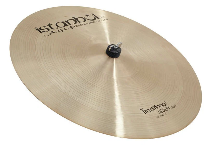 ISTANBUL AGOP TRADITIONAL MEDIUM CRASH 20 PLATO BATERIA - Image 6