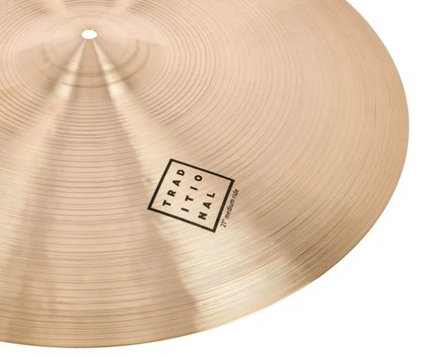 ISTANBUL AGOP TRADITIONAL MEDIUM RIDE 21 PLATO BATERIA - Image 5