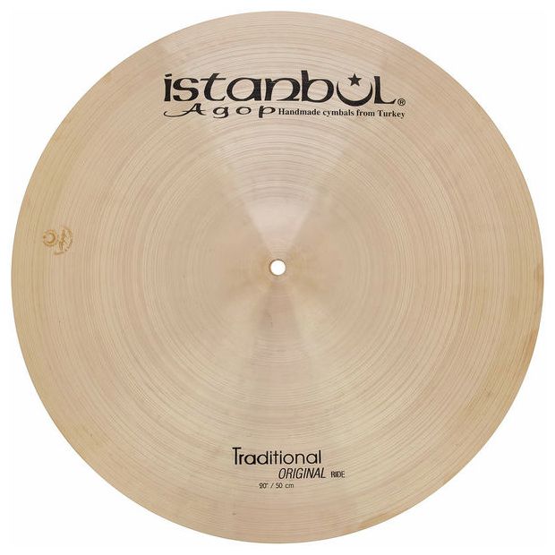 ISTANBUL AGOP TRADITIONAL ORIGINAL RIDE 20 PLATO BATERIA - Image 2