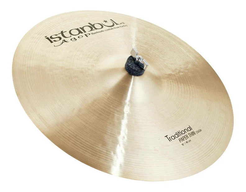 ISTANBUL AGOP TRADITIONAL PAPER THIN CRASH 16 PLATO BATERIA - Image 2