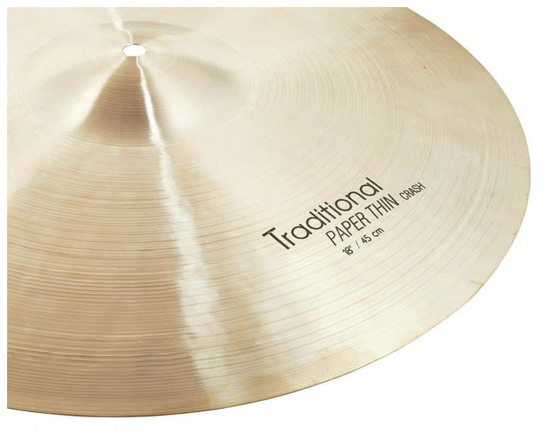 ISTANBUL AGOP TRADITIONAL PAPER THIN CRASH 18 PLATO BATERIA - Image 2