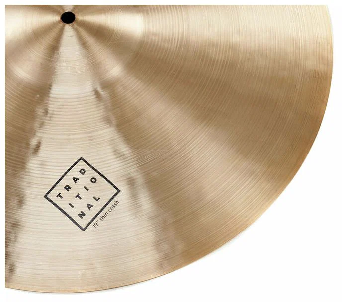 ISTANBUL AGOP TRADITIONAL THIN CRASH 19 PLATO BATERIA - Image 5