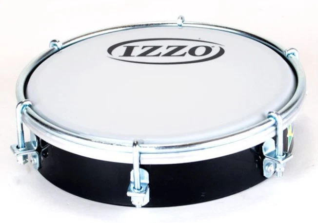 IZZO IZ3691 TAMBORIN ESTANDAR ABS BRASIL NEGRO - Image 2