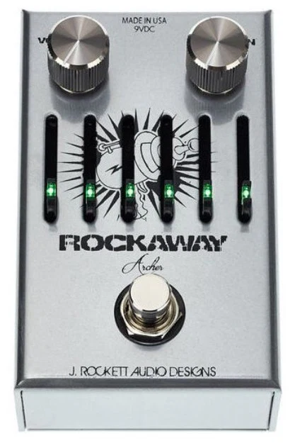 J. ROCKETT ROCKAWAY ARCHER STEVE STEVENS SIGNATURE PEDAL OVERDRIVE - Image 3