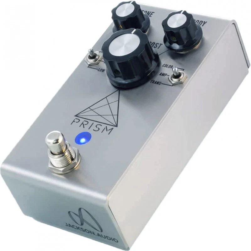 JACKSON AUDIO PRISM SILVER PEDAL BOOSTER PLATEADO - Image 10