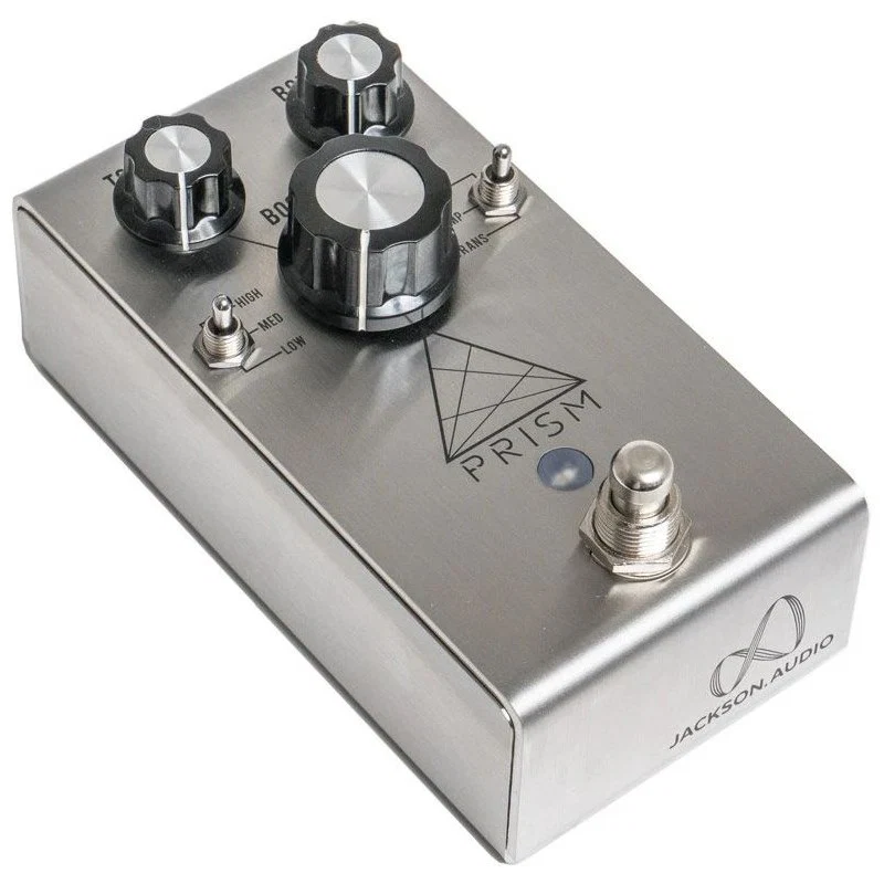 JACKSON AUDIO PRISM SILVER PEDAL BOOSTER PLATEADO - Image 2