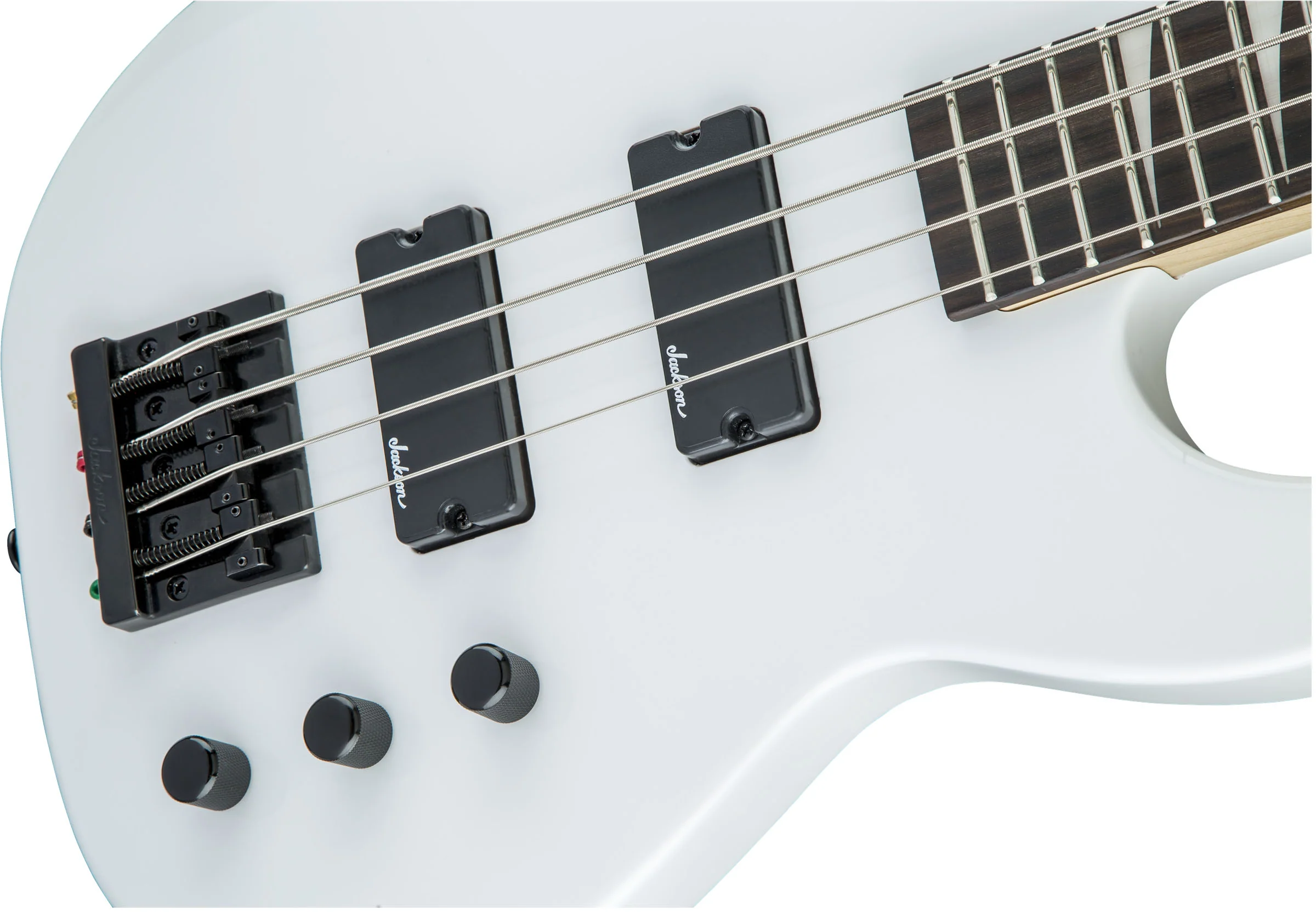 JACKSON JS CONCERT BASS JS2 AM BAJO ELECTRICO SNOW WHITE - Image 6