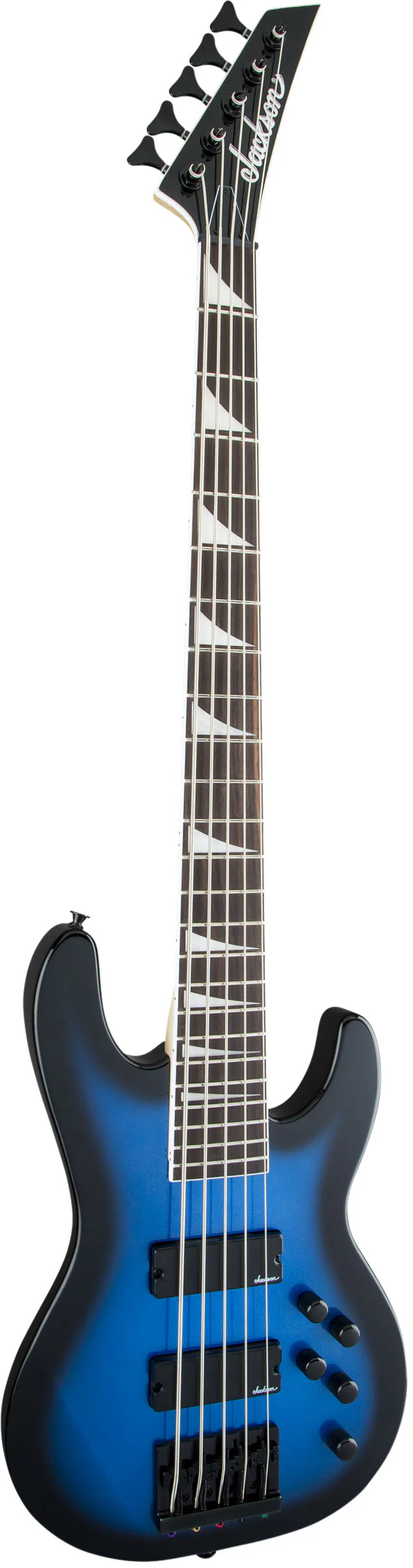 JACKSON JS CONCERT BASS JS3V AM BAJO ELECTRICO 5 CUERDAS METALLIC BLUE BURST - Image 2