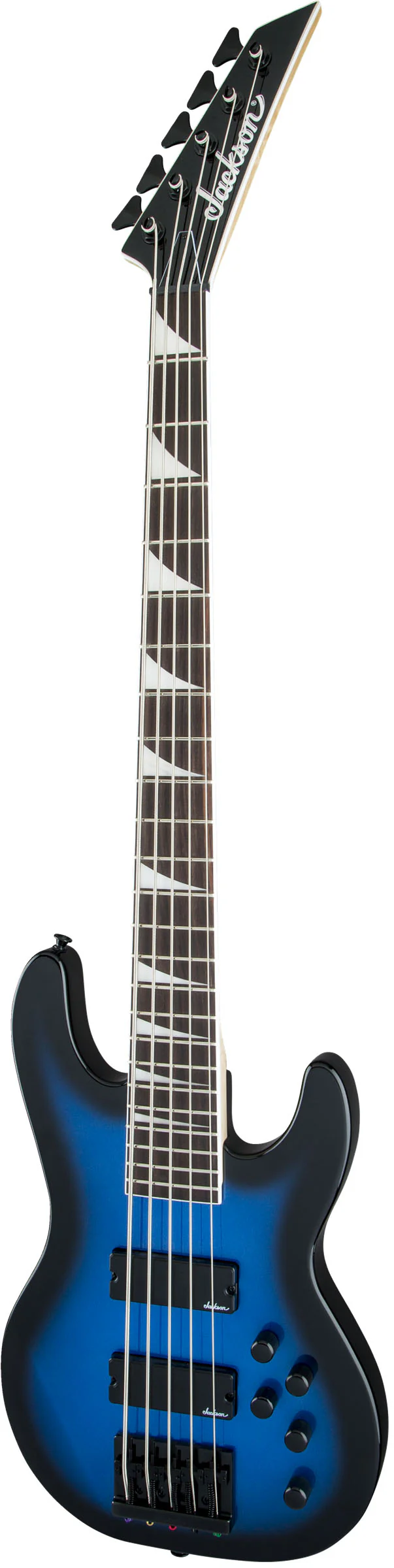JACKSON JS CONCERT BASS JS3V AM BAJO ELECTRICO 5 CUERDAS METALLIC BLUE BURST - Image 3