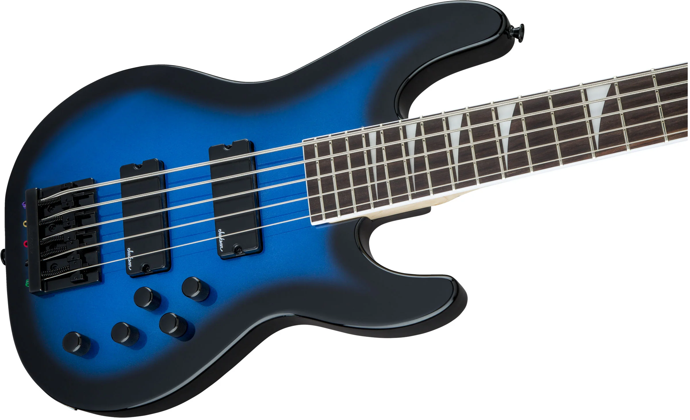JACKSON JS CONCERT BASS JS3V AM BAJO ELECTRICO 5 CUERDAS METALLIC BLUE BURST - Image 5
