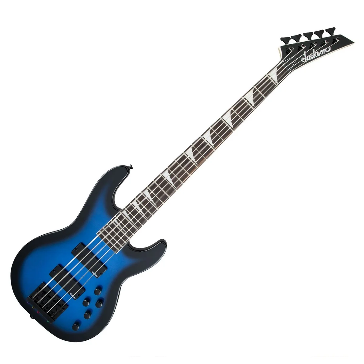 JACKSON JS CONCERT BASS JS3V AM BAJO ELECTRICO 5 CUERDAS METALLIC BLUE BURST - Image 9