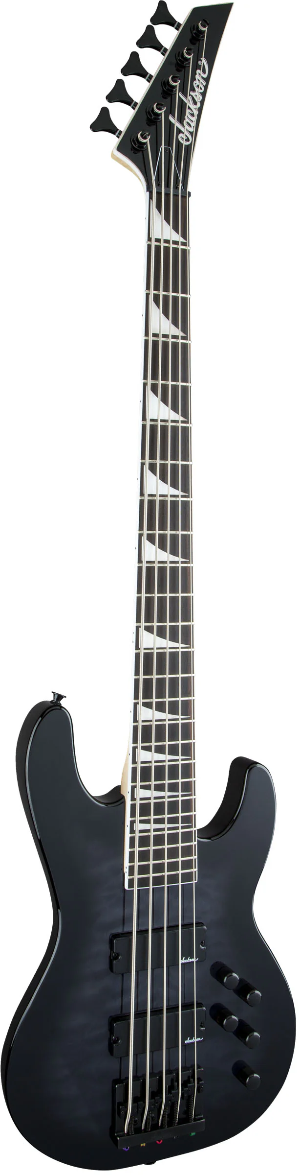 JACKSON JS CONCERT BASS JS3VQ AM BAJO ELECTRICO 5 CUERDAS TRANSPARENT BLACK BURST - Image 2
