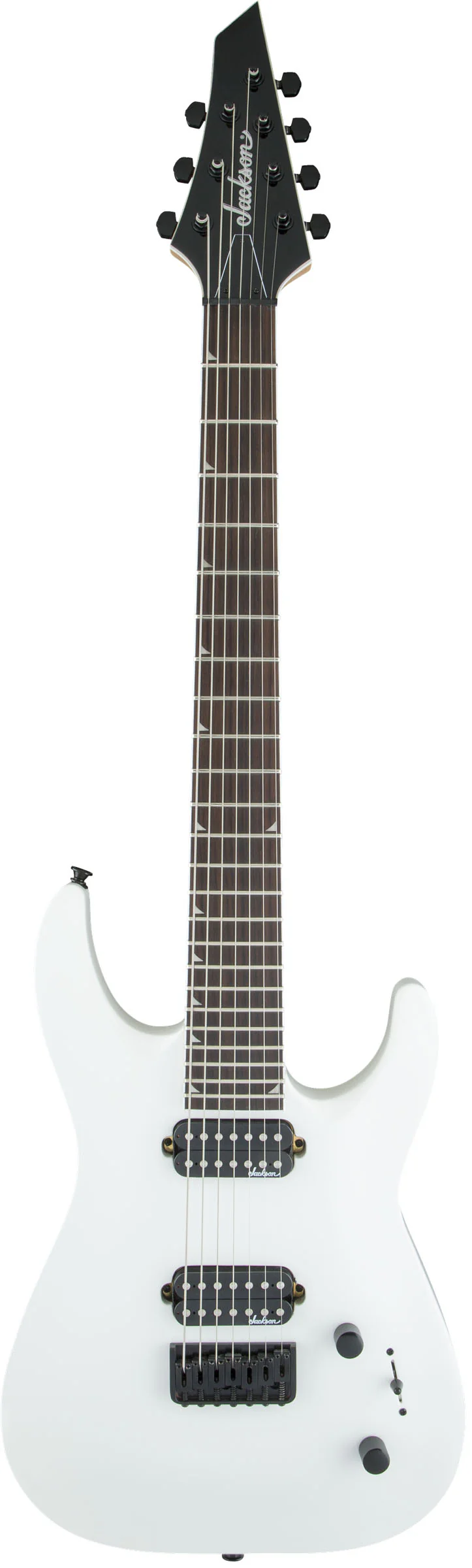 JACKSON JS DINKY ARCH TOP JS32-7 DKA HT AM GUITARRA ELECTRICA 7 CUERDAS SNOW WHITE