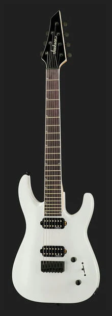 JACKSON JS DINKY ARCH TOP JS32-7 DKA HT AM GUITARRA ELECTRICA 7 CUERDAS SNOW WHITE - Image 10