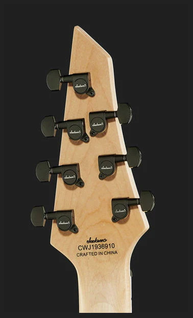 JACKSON JS DINKY ARCH TOP JS32-7 DKA HT AM GUITARRA ELECTRICA 7 CUERDAS SNOW WHITE - Image 15