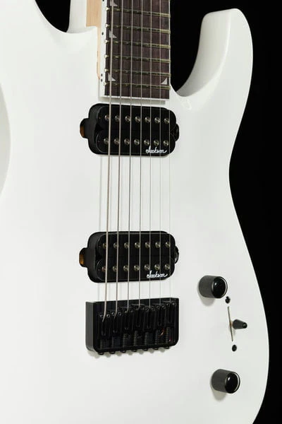 JACKSON JS DINKY ARCH TOP JS32-7 DKA HT AM GUITARRA ELECTRICA 7 CUERDAS SNOW WHITE - Image 16
