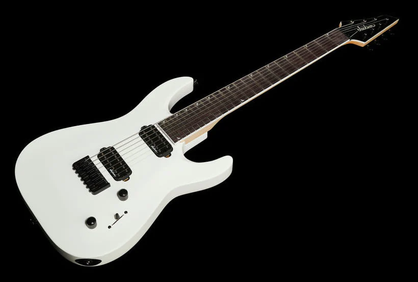 JACKSON JS DINKY ARCH TOP JS32-7 DKA HT AM GUITARRA ELECTRICA 7 CUERDAS SNOW WHITE - Image 18