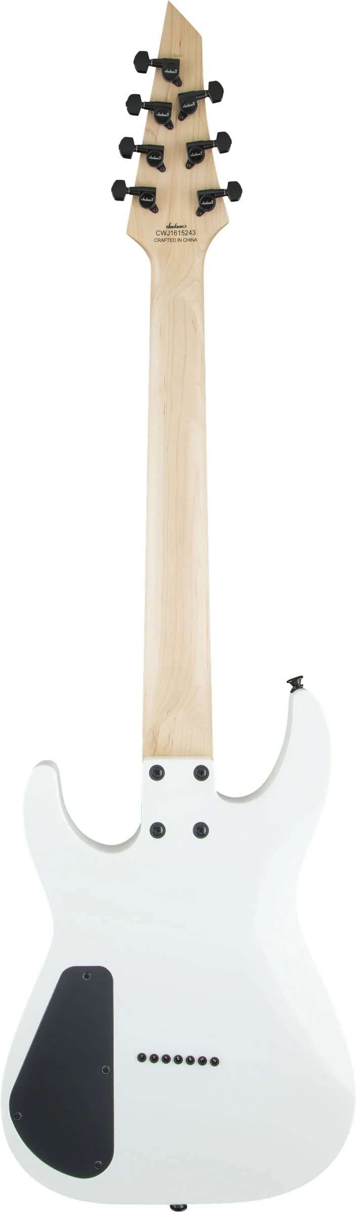 JACKSON JS DINKY ARCH TOP JS32-7 DKA HT AM GUITARRA ELECTRICA 7 CUERDAS SNOW WHITE - Image 4