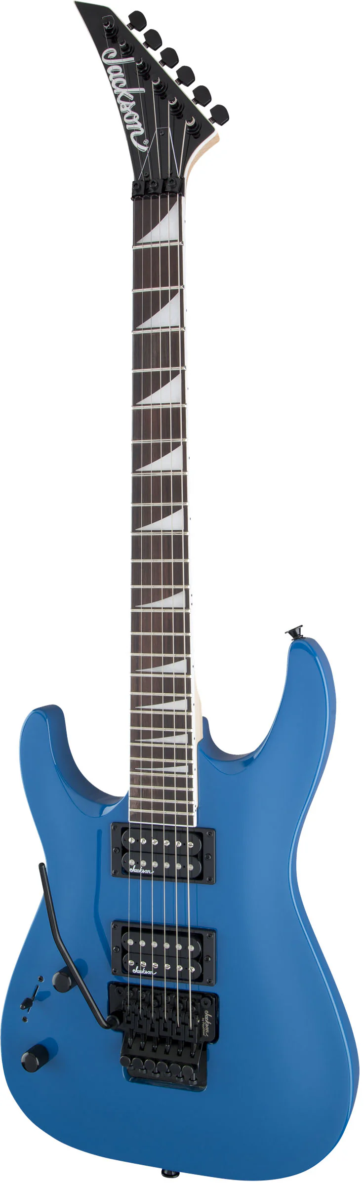 JACKSON JS DINKY ARCH TOP JS32 DKA LH AM GUITARRA ELECTRICA PARA ZURDOS BRIGHT BLUE - Image 3