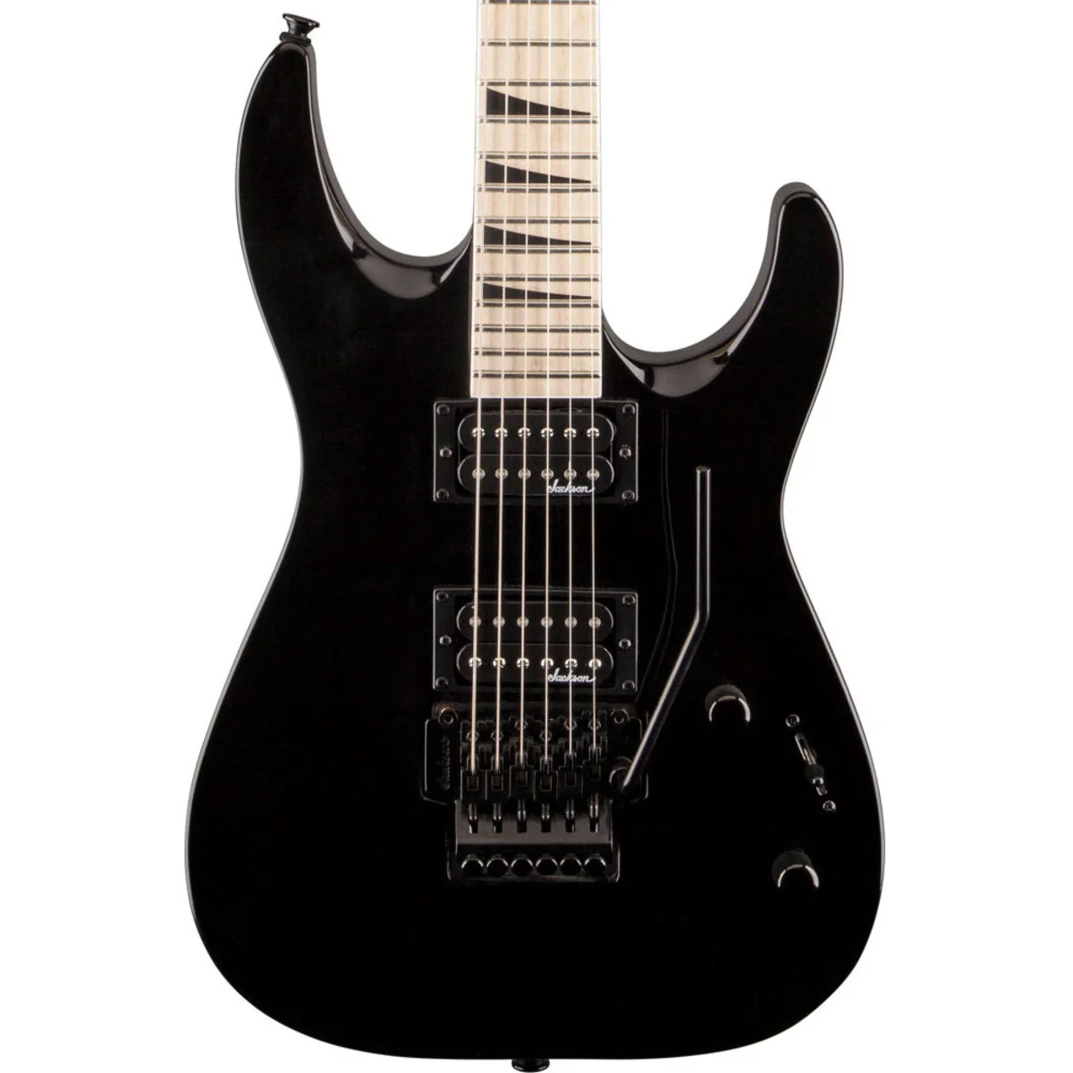 JACKSON JS DINKY ARCH TOP JS32 DKAM MN GUITARRA ELECTRICA GLOSS BLACK - Image 3