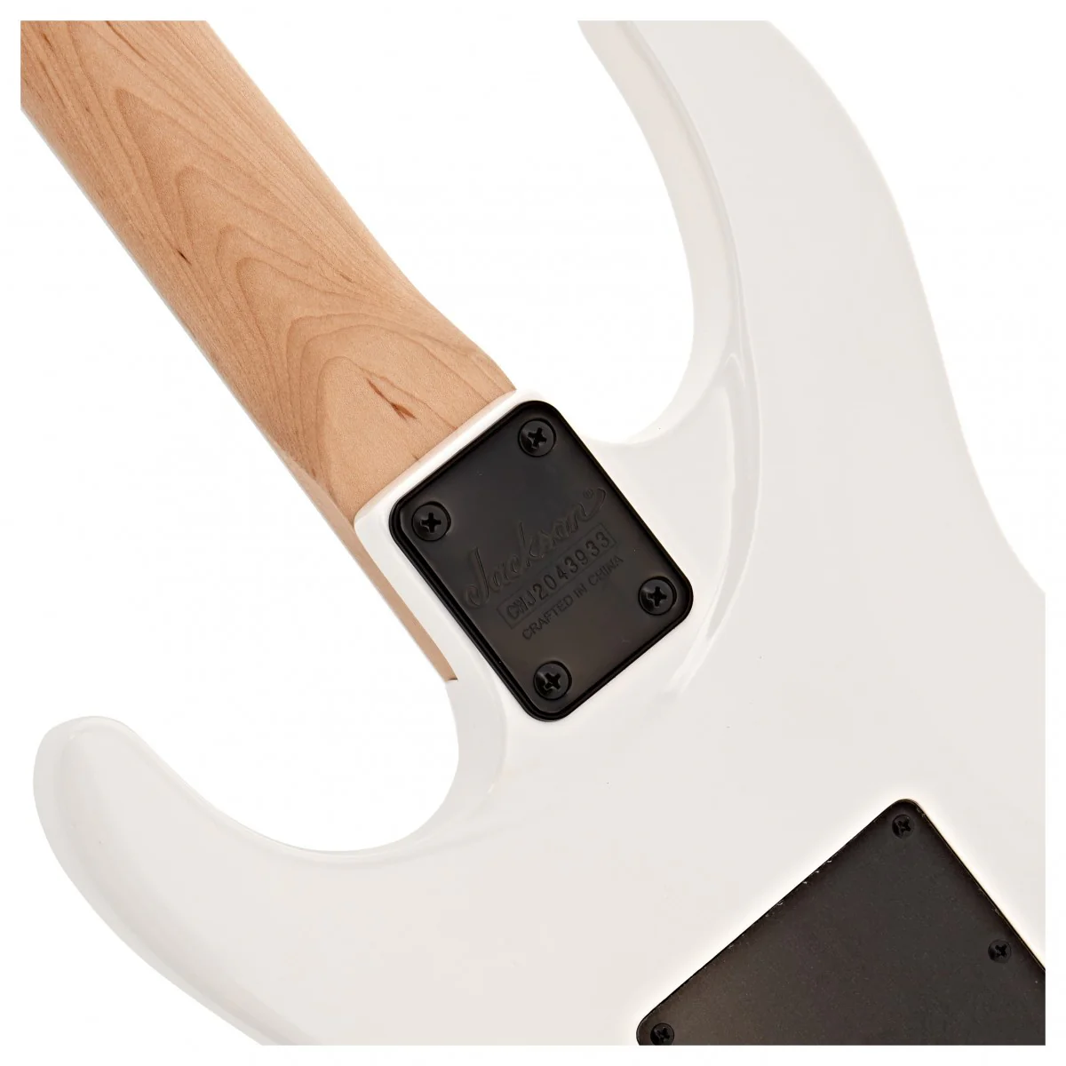 JACKSON JS DINKY ARCH TOP JS32 DKAM MN GUITARRA ELECTRICA SNOW WHITE - Image 7