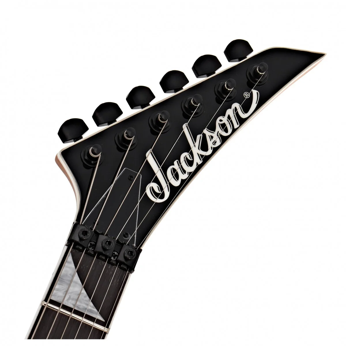 JACKSON JS DINKY ARCH TOP JS32Q DKA AM GUITARRA ELECTRICA TRANSPARENT GREEN BURST - Image 8