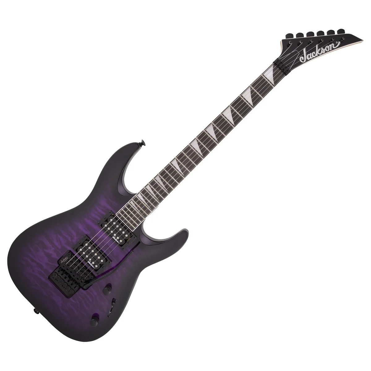 JACKSON JS DINKY ARCH TOP JS32Q DKA AM GUITARRA ELECTRICA TRANSPARENT PURPLE BURST - Image 10