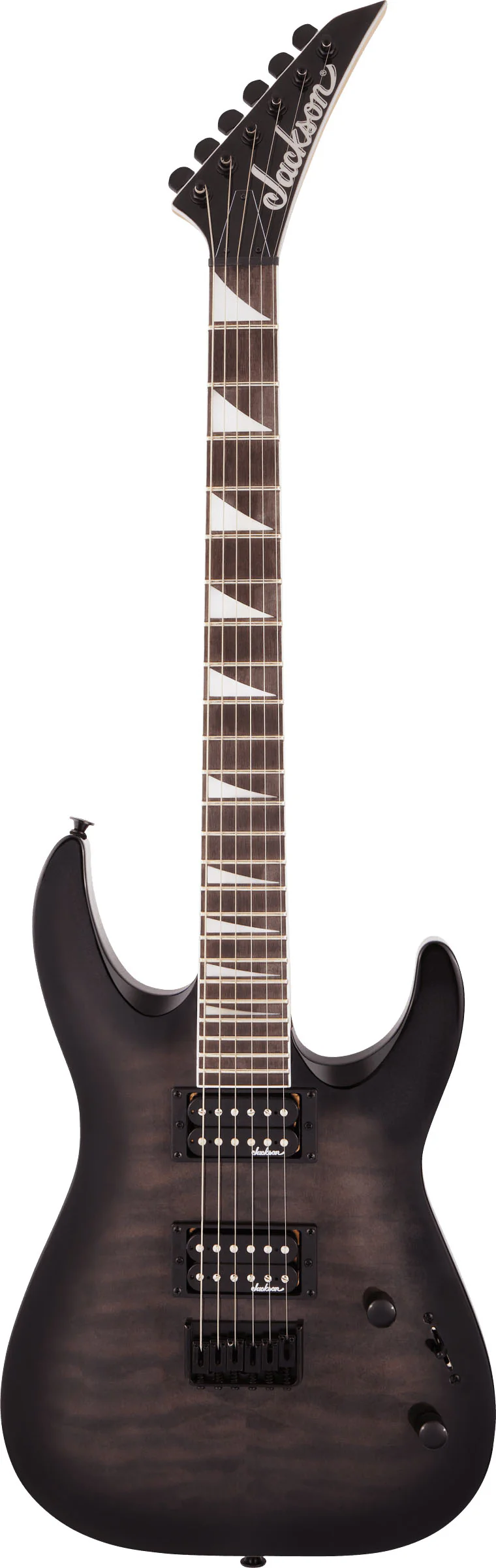 JACKSON JS DINKY ARCH TOP JS32Q DKA HT AM GUITARRA ELECTRICA TRANSPARENT BLACK BURST