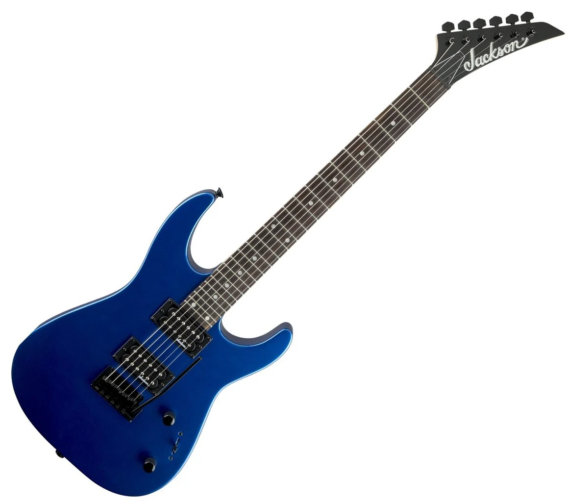 JACKSON JS DINKY JS12 AM GUITARRA ELECTRICA METALLIC BLUE - Image 6
