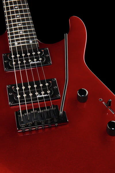 JACKSON JS DINKY JS12 AM GUITARRA ELECTRICA METALLIC RED - Image 13