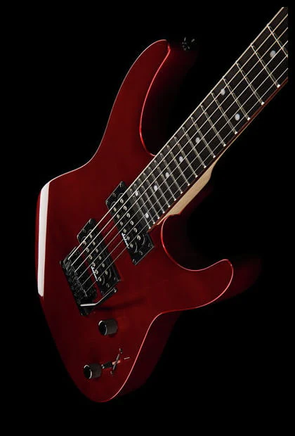 JACKSON JS DINKY JS12 AM GUITARRA ELECTRICA METALLIC RED - Image 15