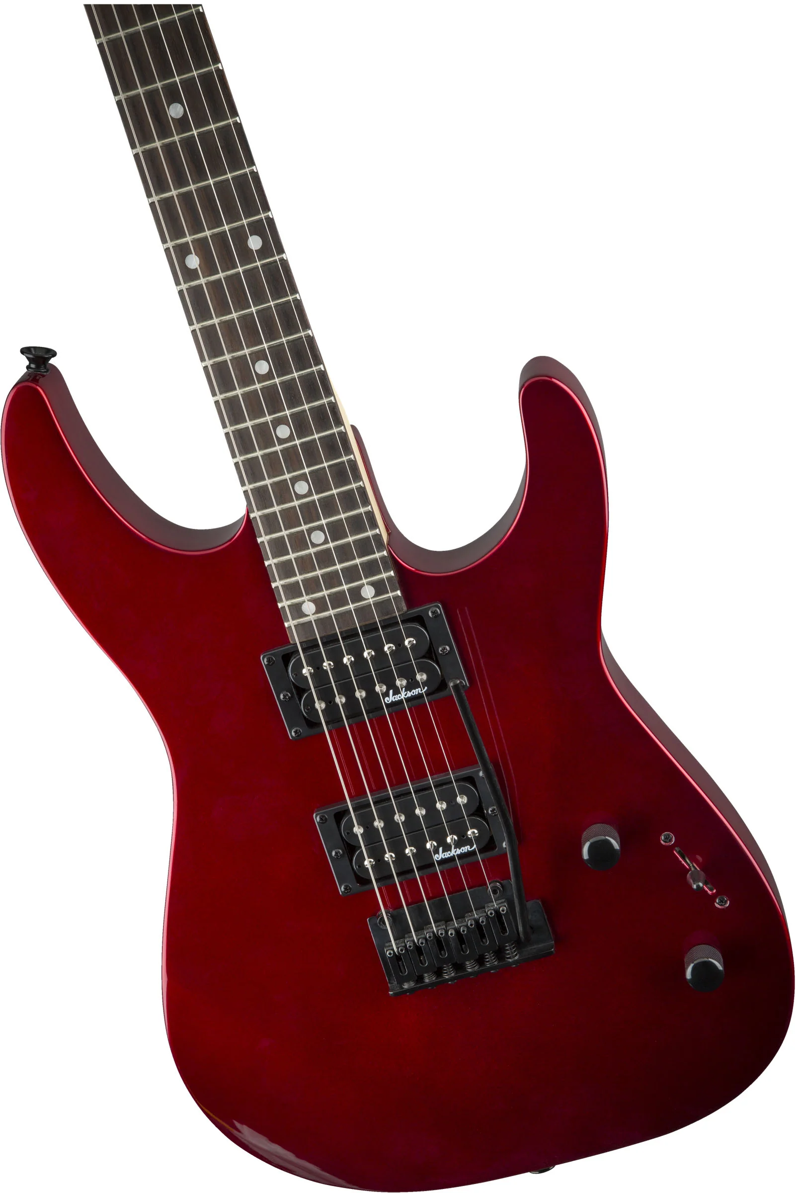 JACKSON JS DINKY JS12 AM GUITARRA ELECTRICA METALLIC RED - Image 3