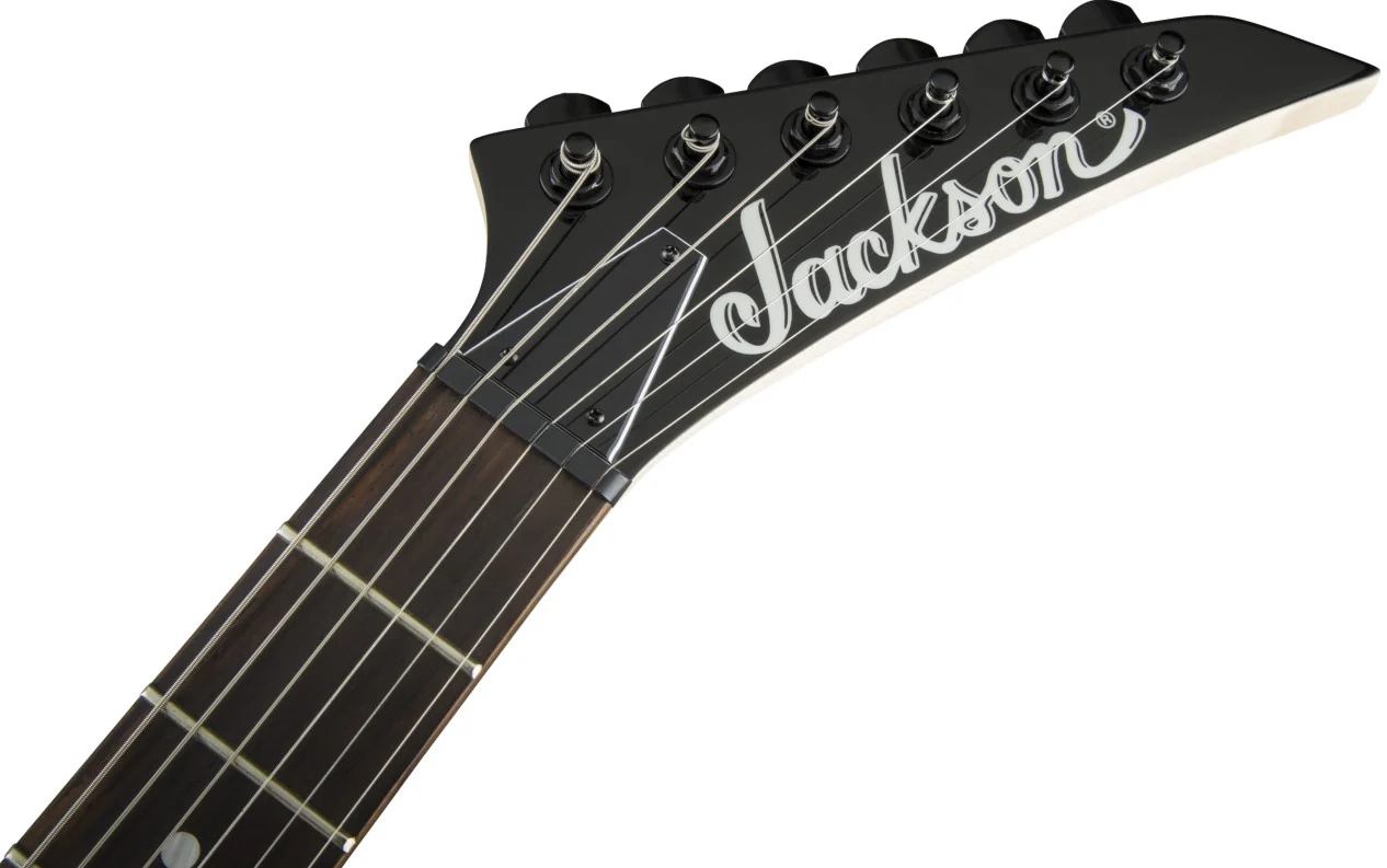 JACKSON JS DINKY JS12 AM GUITARRA ELECTRICA SNOW WHITE - Image 4