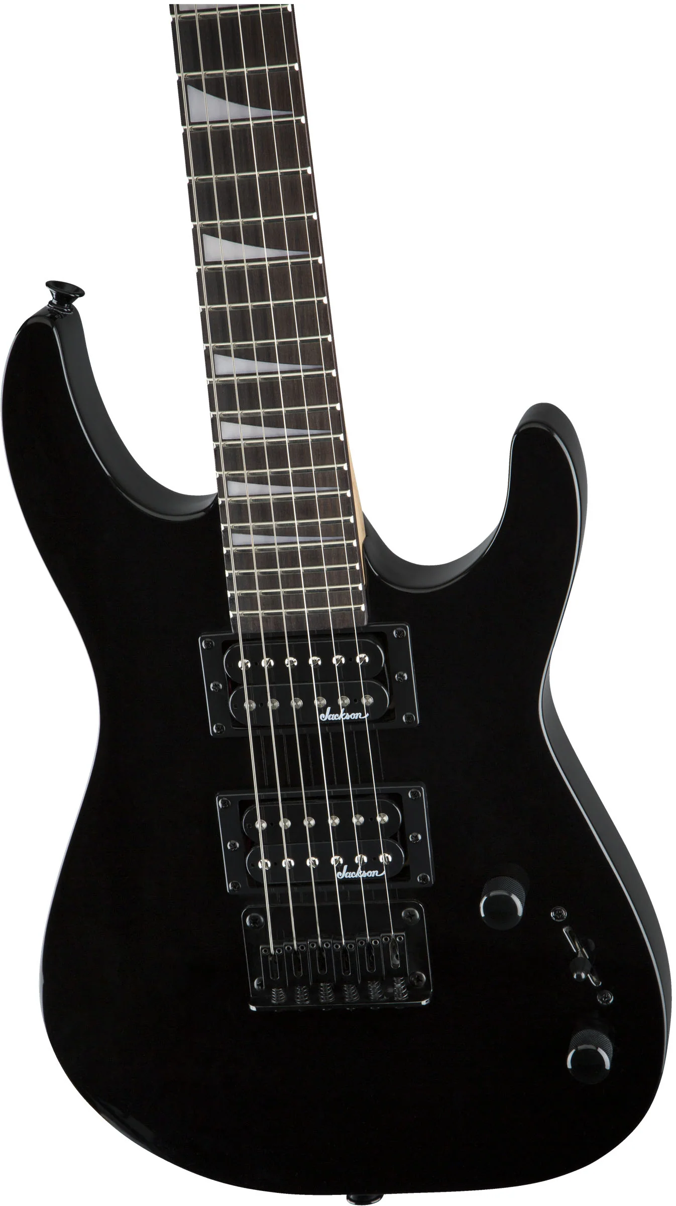 JACKSON JS DINKY MINION JS1X AM GUITARRA ELECTRICA GLOSS BLACK - Image 3