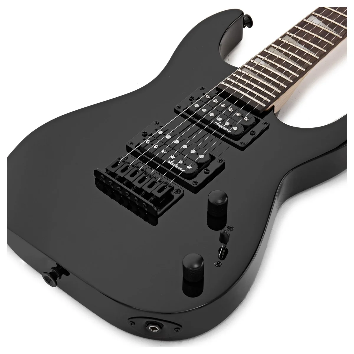 JACKSON JS DINKY MINION JS1X AM GUITARRA ELECTRICA GLOSS BLACK - Image 8