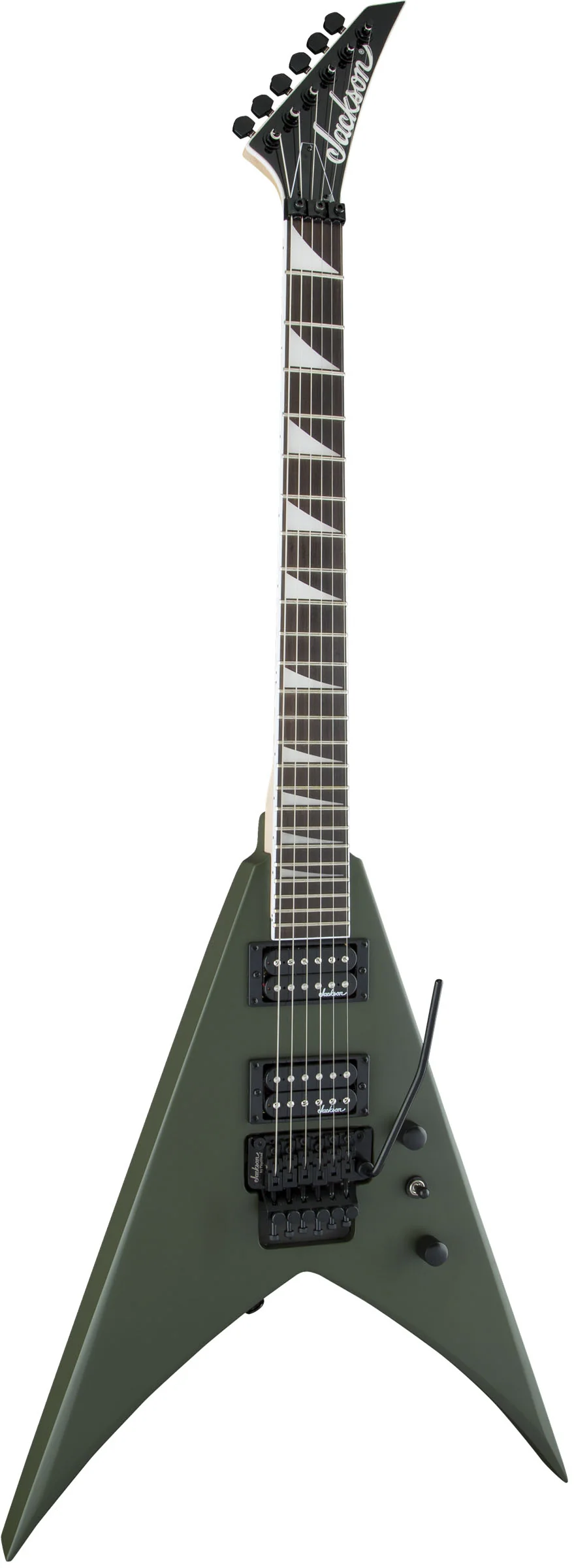 JACKSON JS KING V JS32 AM GUITARRA ELECTRICA MATTE ARMY DRAB - Image 2