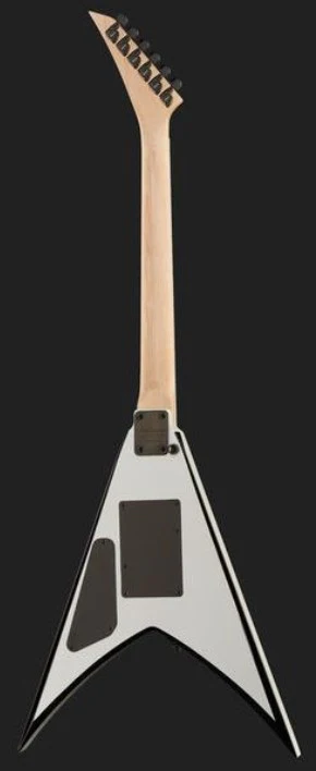 JACKSON JS KING V JS32 AM GUITARRA ELECTRICA WHITE WITH BLACK BEVELS - Image 13